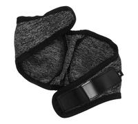 BESTOMZ 30kg Dog Silent Earmuffs for Noise Canceling Adjustable Head Wrap Grey for Reducing Loud Sounds and Anxiety in Dogs