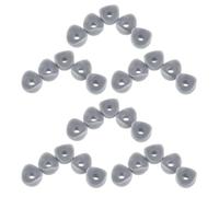 BESTOMZ 30pcs Curved Pp Plastic Washers for Mobility Aid Walkers, Lightweight and Enhanced Stability, Non-Slip Duckbill Spacers for Home Use and Rehabilitation Facility