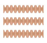 BESTOMZ 30pcs Waterproof Breathable Woundplasts Fabric Adhesive Glue Easy to Tear Not Hurt The Skin for Part of The Body