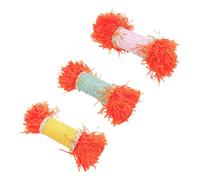 BESTOMZ 3pcs Chinchilla Molar Pet Teeth Maintain Pet Dental Health Change Chewing Behavior Paper String for Teething Squirrels and Parrots