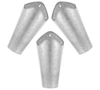 BESTOMZ 3pcs Vintage Metal Wall Mounted Flower Pot Bucket