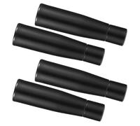 BESTOMZ 4pcs Black Folding Crank Handle M4 Nylon for Lathe Maintenance | Rotating Grip, Tapered round Design, Multi Angle Locking, Fast Installation, Smooth Operation