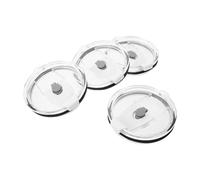 BESTOMZ 4pcs Coffee Mug Replacement Lid for 30oz Tumbler, Splash Resistant