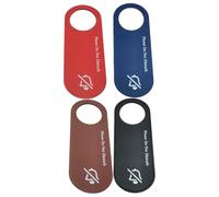 BESTOMZ 4pcs Do Not Disturb Door Signs Double Sided Pu Material Privacy Door Indicator Easy to Install Feature for Restrooms and Public Service Buildings