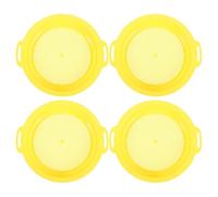 BESTOMZ 4pcs Gold Sieve Pan Mesh Filter for Mining with Sturdy Metal Mesh, Sorting and Sifting Pan for Gold Prospecting and Mineral Classification, Outdoor Mining Accessory