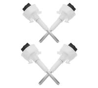BESTOMZ 4pcs Manual Pepper Grinder Mechanism Replacement Parts Kit with 4" Ceramic Mill Core and Aluminum Pole, Wear Resistant and Versatile Compatibility for Kitchen and Dining Table Use
