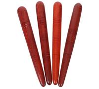 BESTOMZ 4pcs Trigger Point Massage Pressure Point Massager Tools Acupoint Massage Pens Wooden Natural Wood Round Shape Comfortable Grip Smooth Surface for Relaxation While Watching Tv Or