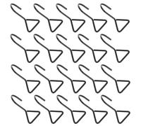 BESTOMZ 50pcs Heavy Duty Metal S Hooks for Golf Cart and Car Seat Storage, Iron Construction with Smooth Finish, High Load-bearing Capacity, for Hanging Bags and Towels on Golf Course