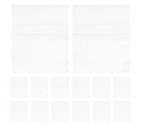 BESTOMZ 50pcs Pe Zipper Storage Bags for Clothes and Makeup with Large Interior Volume, Easy to Open Or Close, Frosted Design for Packaging and Storage