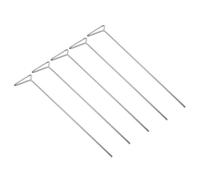 BESTOMZ 5pcs Stainless Steel Cell Spreader Lab Tools for Petri Dishes Microbiology Culturing Heat Sterilizable Reusable