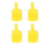BESTOMZ 5pcs Yellow Coarse Pore Built-in Filter Sponge for Aquarium, Portable Replaceable Pre-filter Sponge, Professional Fish Tank Filter Accessory for Freshwater and Marine Use