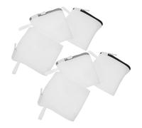 BESTOMZ 6pcs Small Mesh Laundry Pod Dissolvable Bags for Fine Textiles and Underwear, Polyester Material with Efficient Sorting and Optimal Breathability, for Laundry Pod Storage