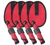 BESTOMZ 8pcs Fishing Lure Wraps Protector for Rod Oxford Cloth Material and Secure Closure System, Saltwater and Freshwater Resistant Bait Storage Covers, for Avid Anglers and Beginners