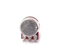 BESTOMZ A250k Guitar Potentiometer Shaft Volume and Tone Control Metal Long Knurled Split Shaft Curved Design Convenient to Use and Precise for Electric Guitar Accessories
