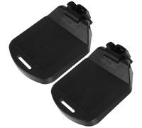 BESTOMZ Adjustable Wheelchair Footrest Pads Relieves Physical Strength 2pcs with Anti- and Support Pole, Pa Material for Wheelchair Suitable for People of Ages