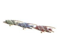 BESTOMZ Alloy Tropical Fish Brooch Pins Stylish Fish Ornaments 3pcs with Creative Design for Women and Men for Decorating Caps and Bags for Everyday Wear