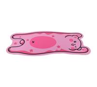 BESTOMZ Anti-Slip Mouse Pad Computer Mouse Pad with Accurate Tracking, Rubber Material, Chic Look and Creative Design, Pink Color for Home and Gaming Use by Students and Teachers