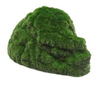 BESTOMZ Aquarium Turtle Hideout Cave with Moss Texture, Realistic Reptile Habitat Ornament for Fish Tank, Turtle Resting Shelter and Hiding Place for Amphibians and Small Pets