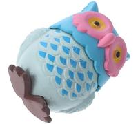 BESTOMZ Aromatherapy Diffuser with Air Freshener Car Owl Shaped and Vent Clip in Blue Pvc Car Decoration Safe Driving Feature