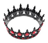 BESTOMZ Baroque Alloy Crystal Tiara Headband for Women, Versatile Accessory with Unique Shape, Comfortable to Wear, for Halloween Costume Party and Grand Occasion