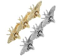 BESTOMZ Bee Shaped Purse Lock Replacements 6pcs Alloy Turn Locks