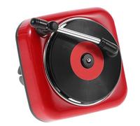BESTOMZ Car Record Player Fragrance Diffuser Air Freshener with Vent Clip Lightweight Plastic Design for Comfortable Interior Atmosphere Suitable for Automotive Use