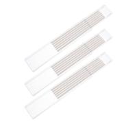 BESTOMZ Carpenters Mechanical Pencil Refill 3 Boxes of HB 2.8mm White Lead, High Visibility Graphite Refills for Construction and Drafting Work