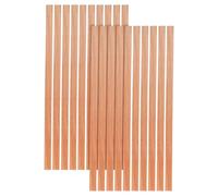 BESTOMZ Cigar Box Cedar Chips 20Pcs Spanish Cedar Strips, Natural Wood Chips for Cigar Lighting and Humidor Storage