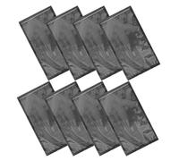 BESTOMZ Cigar Stylish Leakproof with Portable 8pcs Bags Design Humidor and Window Plastic Carrying Case Practical for Travel Outdoor Use