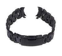 BESTOMZ Curved Watch Links End 22mm Steel Solid Stainless Band