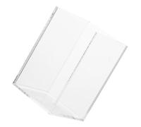 BESTOMZ Desktop Rectangular Fish Tank Aquarium, Small Glass Betta Fish Bowl for Office Or Home, Single-compartment Open-top Aquatic Tank for Goldfish and Turtles