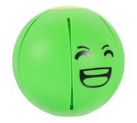BESTOMZ Dog Ball Interactive Decompression Training for Puppies | Plastic, Light Green, Ball Shaped Design, Bite Resistant, Supports Growing-up Stages and Chewing Correction