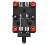 BESTOMZ Double Pole Double Throw Switch for Physics Experiment, Electrical Experiment Teaching Equipment Precise Circuit Control, Plastic and Iron Material, for Robot Control
