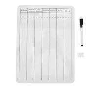BESTOMZ Double-Sided Long Division Dry Erase Board 9x12 Inches Whiteboard with Printed Grids for Classroom and Home Use, Compact and Adaptable Math Manipulatives Teaching Material