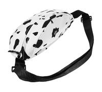 BESTOMZ Fashionable Cross Body Bag with Adorable Cow Pattern, Polyester Material with Comfortable Hand Feeling and Smooth Stitching, for Daily Use and Casual Outings Random Color