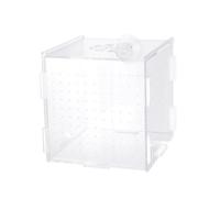 BESTOMZ Fish Tank Aquarium Incubator with Suction Cup Pattern Breeding Isolation Box Acrylic Easy to Fix Preventing Attack from Adult Fish and Medaka