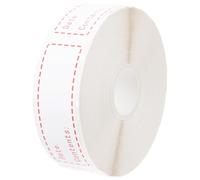 BESTOMZ Food Storage Reminder Labels for Labeling Many Things Red Glassine Paper Stickers with Strong Stickiness and Cold-Resistant Feature for Freezer and Preserving Jars