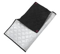 BESTOMZ Freezer Protector Cover Refrigerator Insulation Blanket Thermal Insulation Material Waterproof Sunshade Silver Sleek Modern Design for Hot Weather Conditions Balcony Fridge Cover