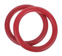 BESTOMZ Gymnastics Rings 2Pcs Multi-Use Hanging Workout Rings for Home and Outdoor Exercise with Easy Installation for Adults