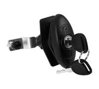 BESTOMZ Heavy-Duty Nylon Construction Rv Door Lock with T-Handle Design Keyed Alike Suitable for Door Panels 10-40mm Thick for Vehicle Security