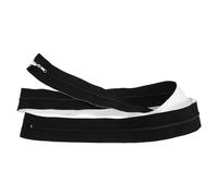 BESTOMZ Heavy Duty Self-Adhesive Nylon Zipper Door for Dust Barriers, Black, Smooth Operation with Easy Peel Stick Installation, for Greenhouse and Plastic Sheeting in Construction