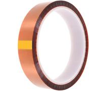 BESTOMZ High Temperature Polyimide Tape with Strong Adhesive Force and No Residual Glue for Machine and Manifolds Use, Protective Heat Transfer Tape, 1 Roll