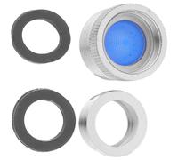 BESTOMZ Hose Threading Resistance Precise with High Pressure Brass Adapter 22mm to 3/4 Threaded Connector Water Management Garden for Outdoor Irrigation