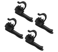 BESTOMZ Hydration Tube Magnetic Clips 4Pcs ABS with Autolocking Design for Backpack Attachment and Outdoor Water Hose Fixture