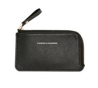 BESTOMZ Leather Coin Purse Fashion Wallet Multifunctional Men Purse Pu Leather Comfortable Touch Feeling Holding Bills Compact Design for Shopping and Work