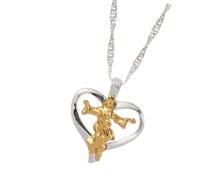 BESTOMZ Lightweight Alloy Gothic Jesus Prayer Necklace Pendant with Fine Workmanship, for Wedding and Anniversary Souvenir Jewelry