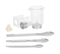 BESTOMZ Lipgloss Making Kit for DIY Lipstick Crafting at Home with Silicone Mold and Plastic Wax Seal Spoon, Safe and Reliable Lipstick Making Materials for Beauty Enthusiasts
