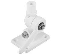BESTOMZ Marine Boat Antenna Bracket with Adjustable Height, Plastic and Steel Material, IP67 Waterproof Base, Designed for Navigation Equipment on Vessels and Boats, Easy Installation