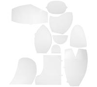 BESTOMZ Memory Bear Template Ruler Set for DIY Sewing and Family Activities Acrylic Sewing Pattern Templates that Enhance Fine Motor Skills and are Easy to Clean