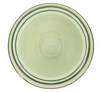 BESTOMZ Mixing Bowls Set Basins 3pcs Vintage Style Enamel with Large Capacity 1000ml 1400ml 1950ml Sturdy Retro Design for Kitchen Counter and Salad Serving
